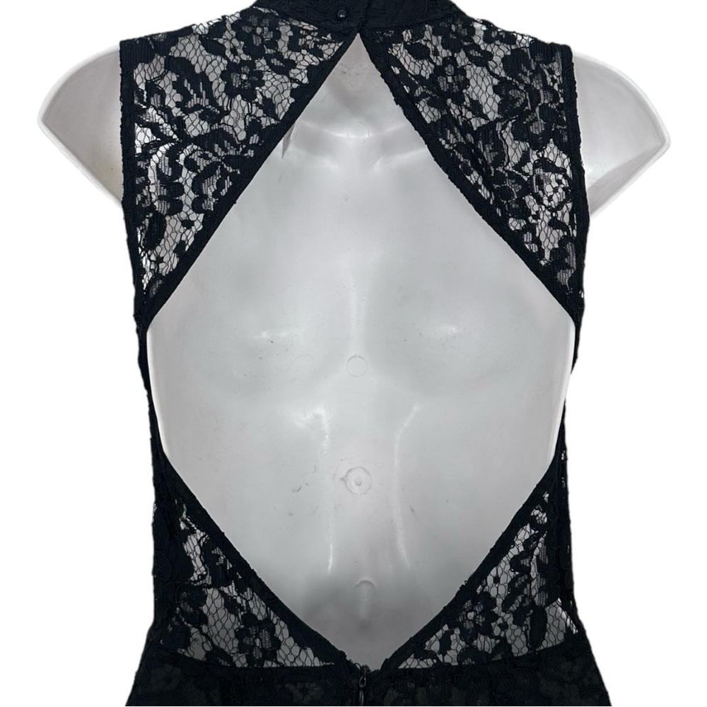 Eline by Line & Dot Black lace jumpsuit size Small - Picture 5 of 8